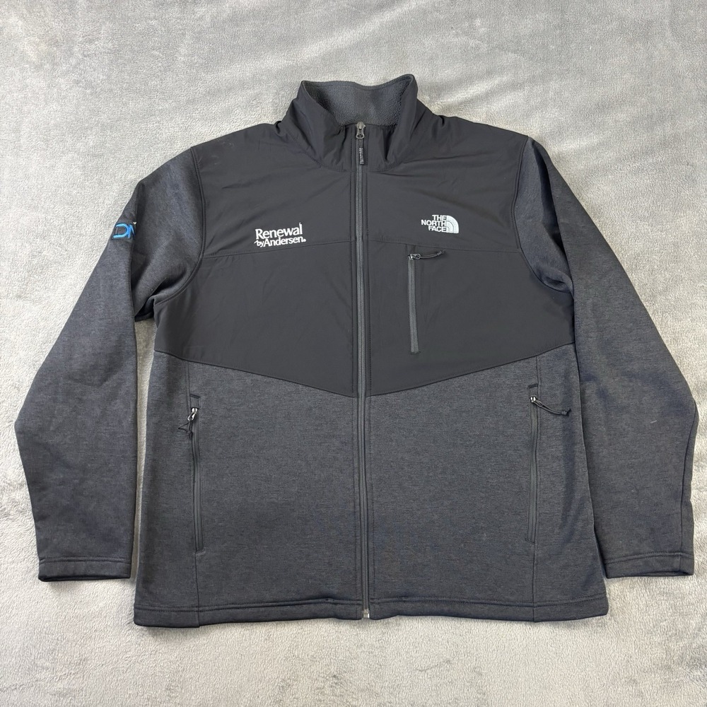 The North Face Jacket Mens XL Norris Full Zip Fleece‎ Stretch High Neck Hiking